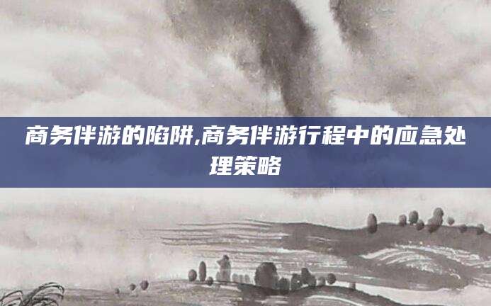 霸州商务伴游的陷阱,商务伴游行程中的应急处理策略